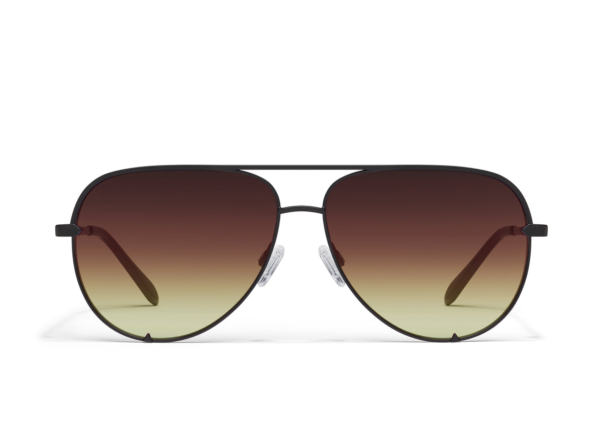 Quay High Key Extra Large NO-NS-2553-BLK/BRNYW