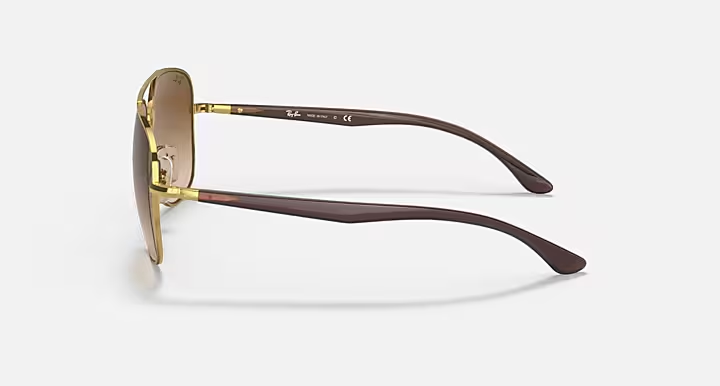 Ray-Ban 0RB3683 001/51 56 Gold/ Brown