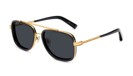 9FCROWNS-BGLD, Crowns Glasses - Black Gold - Onesize - Blue Star Eyewear