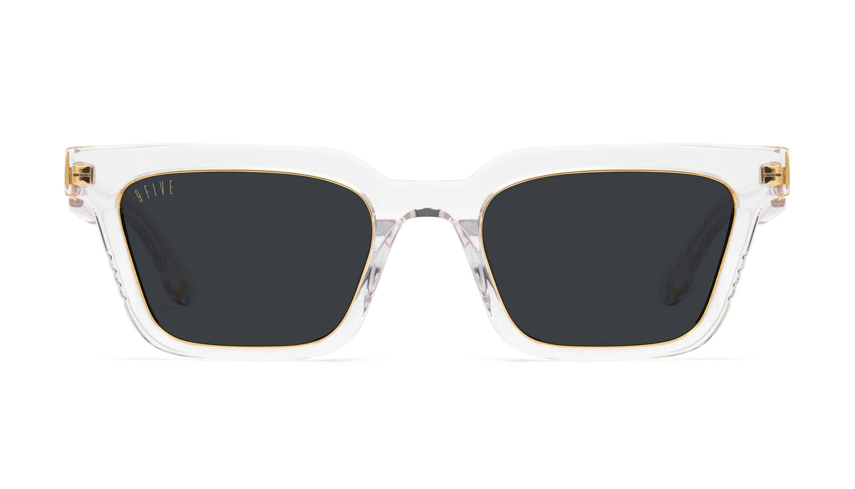 9FEM4-CRY, EM4 - Crystal and 24K gold - Blue Star Eyewear