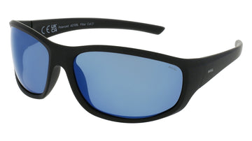 INVU Ultra Polarised Sunglasses  flexible & unbreakable black-Blue A2105L