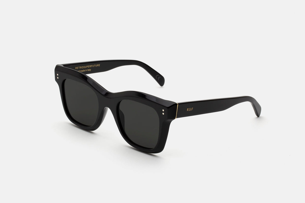 Retrosuperfuture Vita Black/ Black Lens