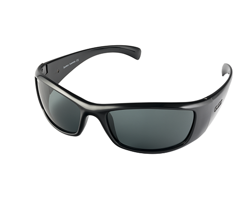 Spotters Artic+ Gloss Black Carbon - Blue Star Eyewear