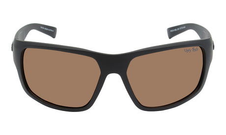 Ugly Fish TR-90 Polarised P6504 MBL.BR Matt Black Frame/ Brown Lens - Blue Star Eyewear