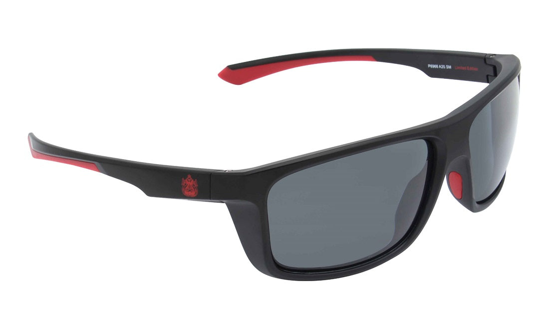Ugly Fish TR-90 Polarised P6966 A20.SM Matt Black Frame/ Smoke Lens - Blue Star Eyewear