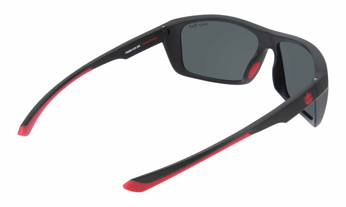 Ugly Fish TR-90 Polarised P6966 A20.SM Matt Black Frame/ Smoke Lens - Blue Star Eyewear