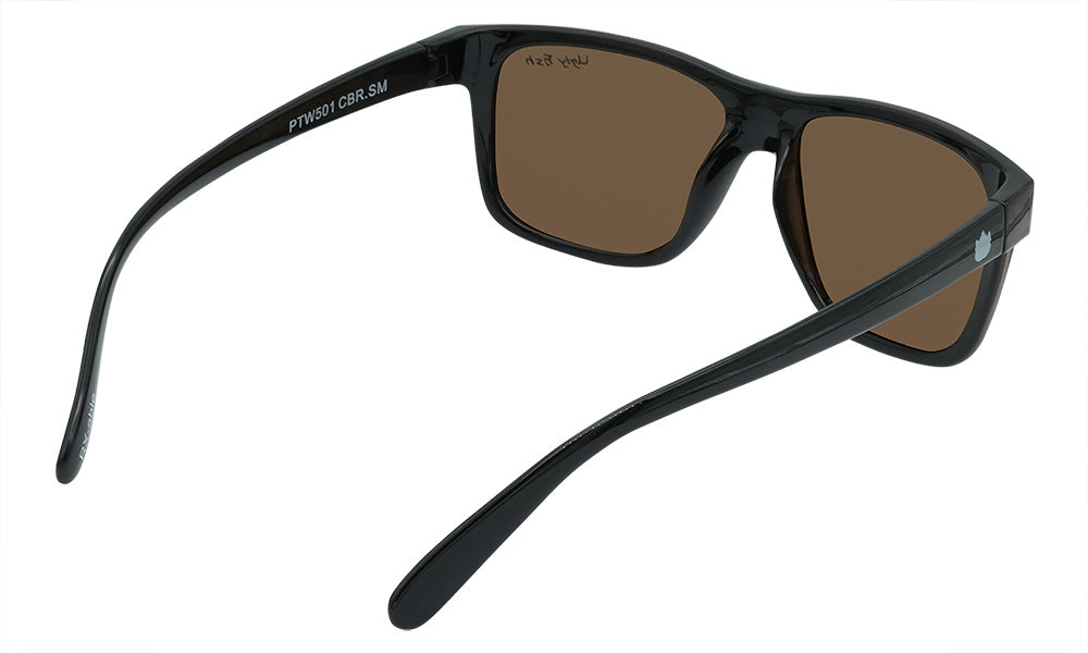 Ugly Fish Tween Polarised PTW501 CBR.BR Crystal Brown Frame/ Brown Lens - Blue Star Eyewear