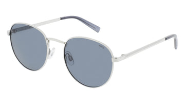 INVU Ultra Polarised Sunglasses  -  B1311D Silver w/  Solid Grey