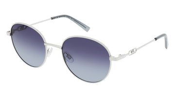 INVU Ultra Polarised Sunglasses  -  B1317C Silver w/  Gradient Blue