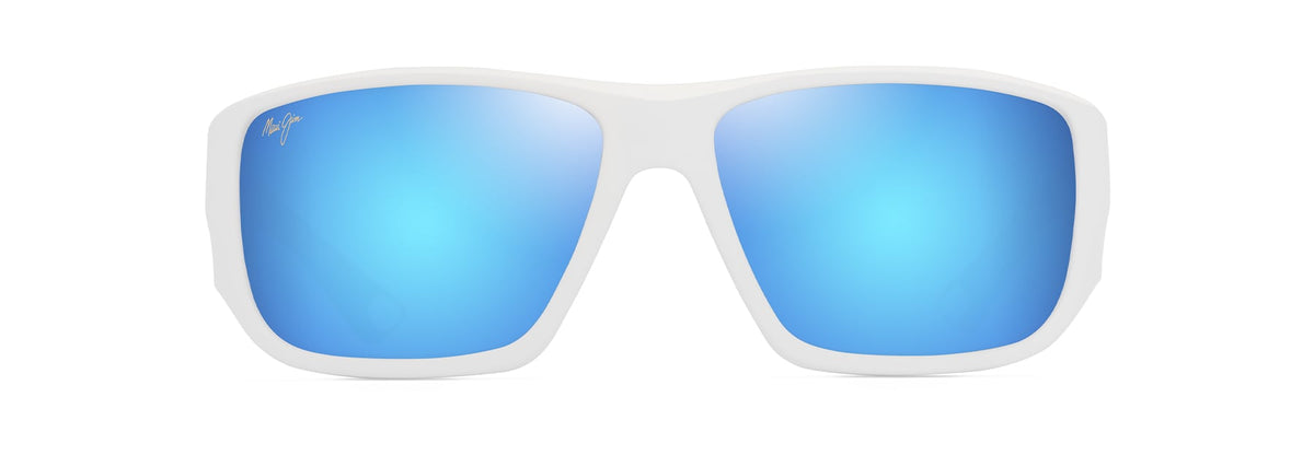Maui Jim Keha B663-05 Matte White/ Blue Hawaii
