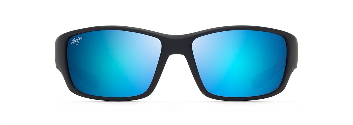 Maui Jim Local Kine B810-53B Soft Black/Sea Blue/ Grey/ Blue Hawaii - Blue Star Eyewear