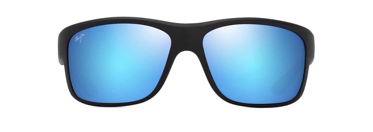 Maui Jim Southern Cross B815-02 Matte Black/Blue/ Blue Hawaii