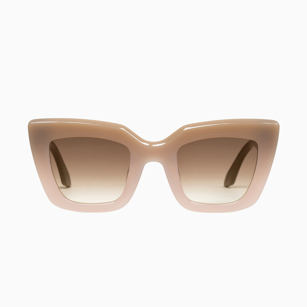 Valley - BRIGADA - Toffee Fade to Ivory / Brown Gradient Lens