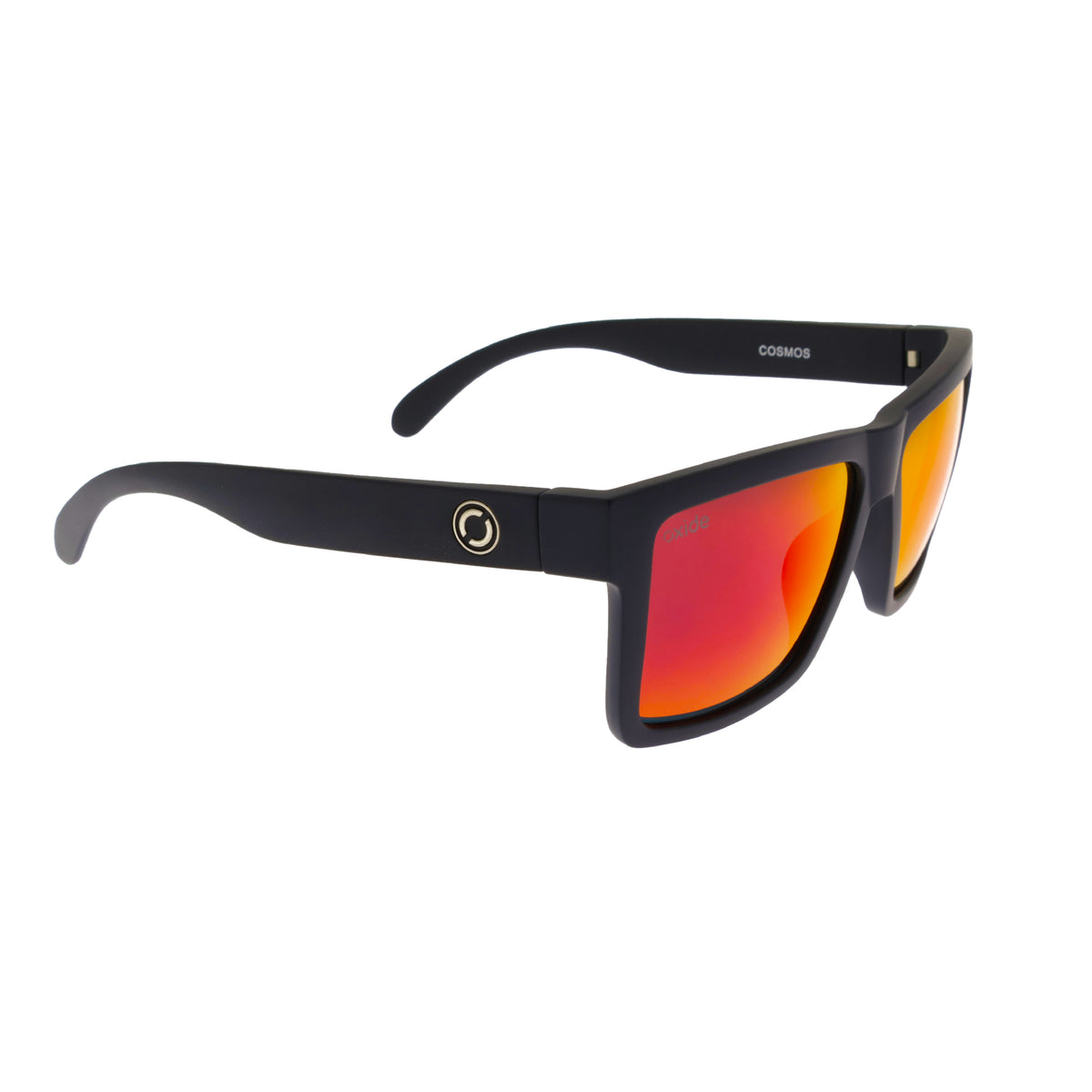 Oxide Cosmos Matt Black - Red Mirror