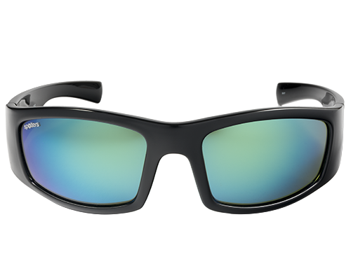 Spotters Coyote+ Gloss Black Nexus - Blue Star Eyewear