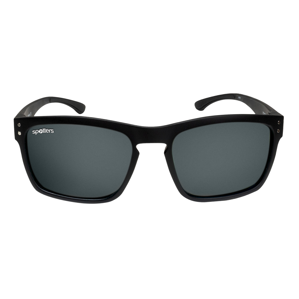 Spotters Crypto Matt Black Carbon - Blue Star Eyewear