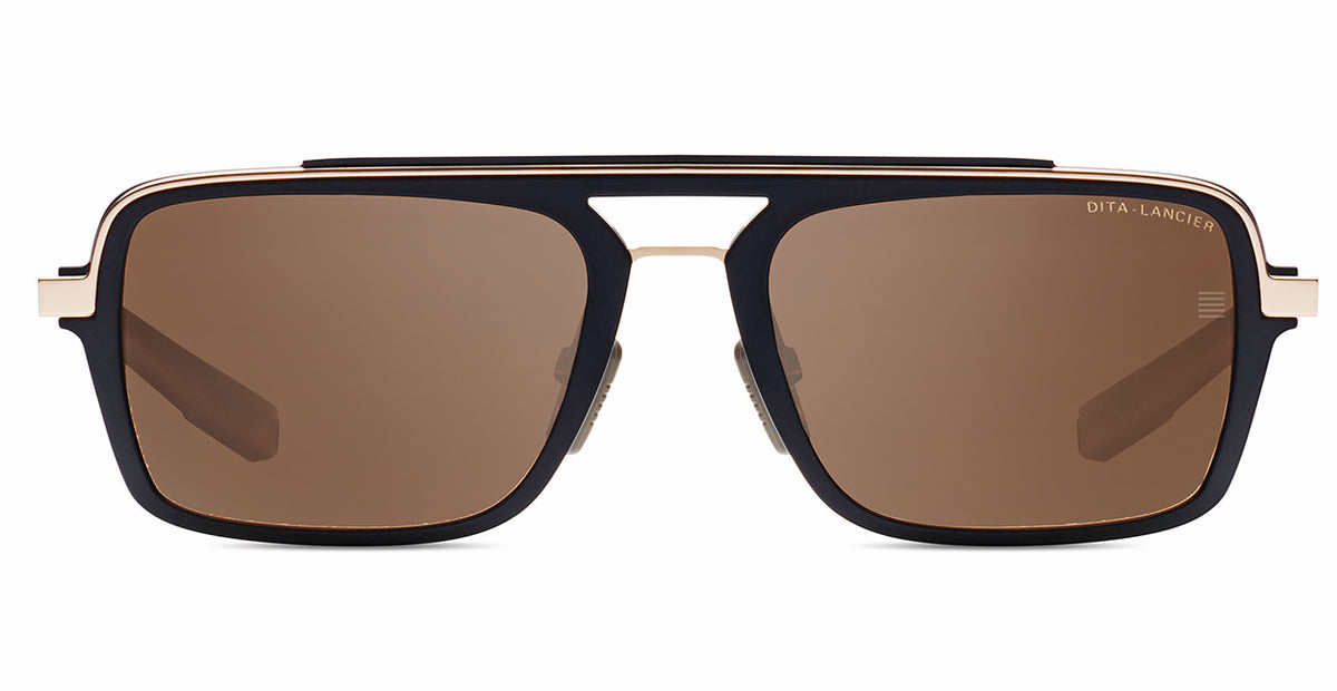DITA Lancier LSA-404 // Matte Black-White Gold w/ Brown Polar