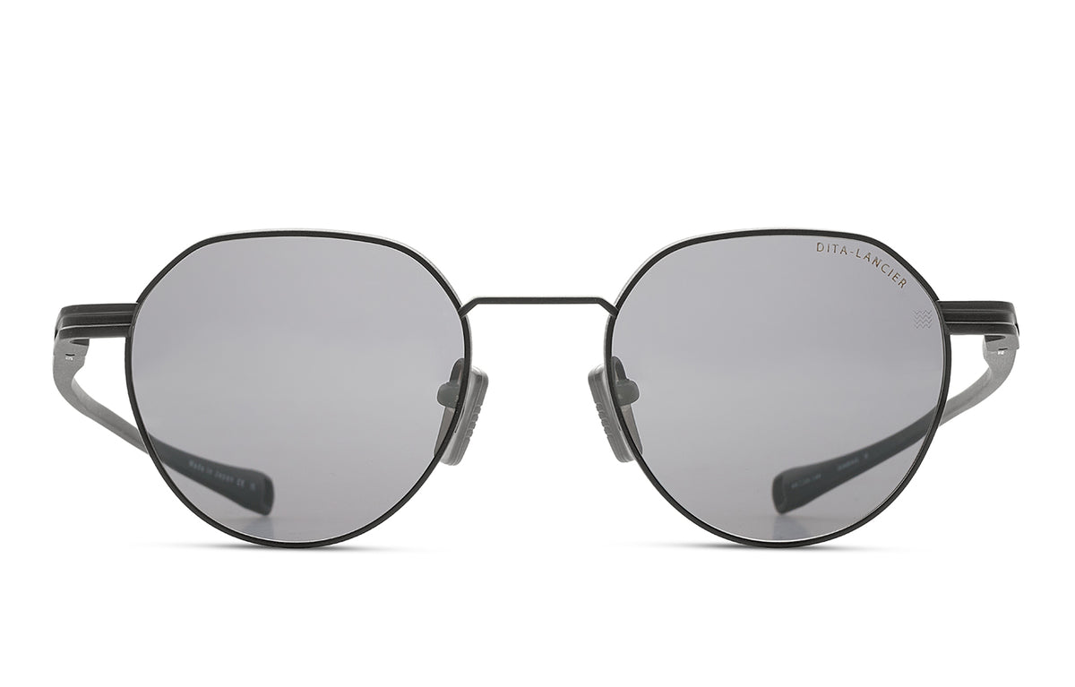 DITA Lancier LSA-420 Matte Black / Grey Polarised 49 / Sea Lens / Titanium/Acetate