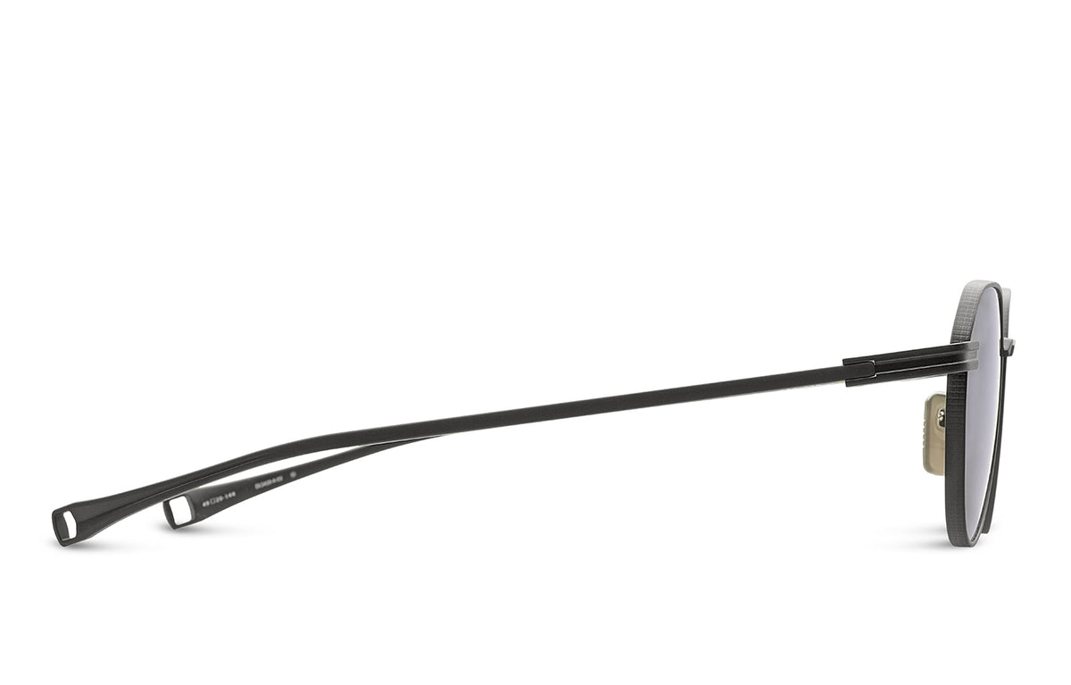 DITA Lancier LSA-420 Matte Black / Grey Polarised 49 / Sea Lens / Titanium/Acetate