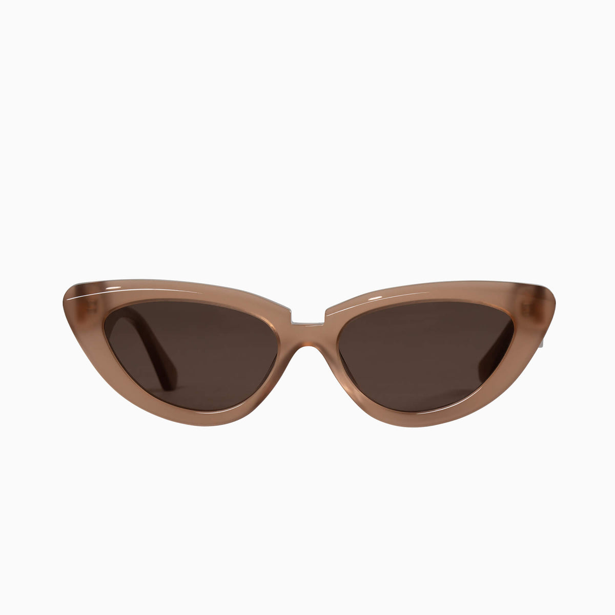 Valley - DAYZE - Chestnut w. Gold Metal Trim / Brown Lens