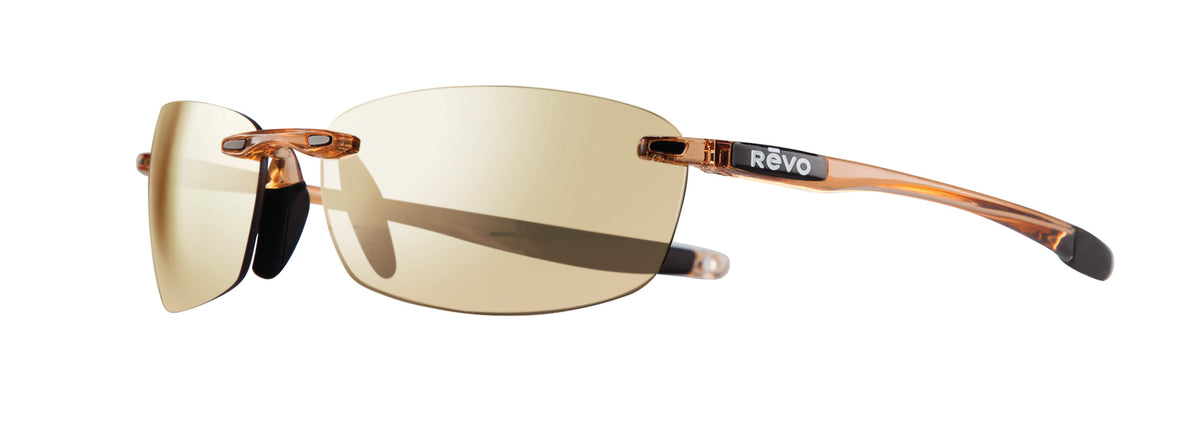 Revo Descend E Blush Champagne - Blue Star Eyewear
