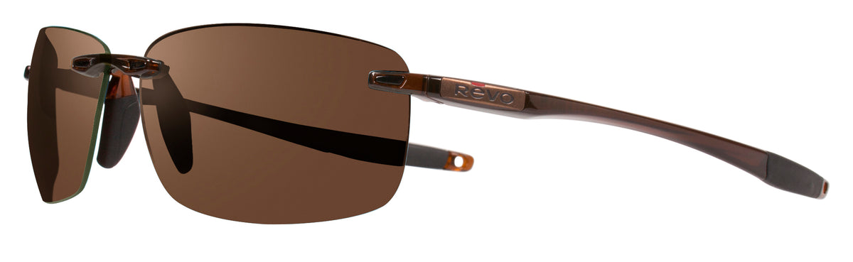 Revo Descend N Crystal Brown Terra - Blue Star Eyewear