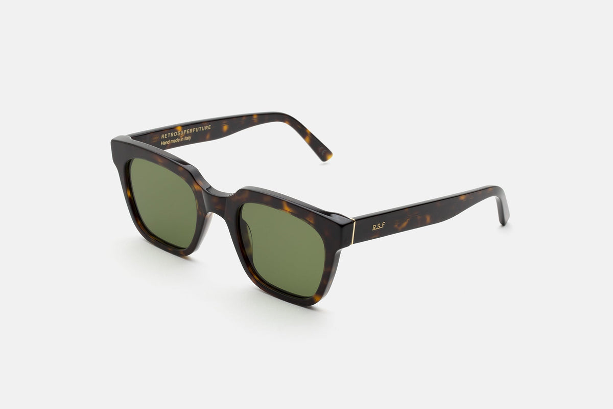 Retrosuperfuture Giusto Tortoise/ Green Lens