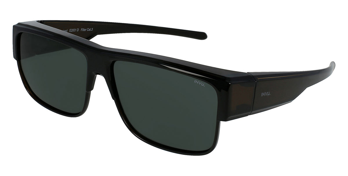 INVU Ultra Polarised Sunglasses  Transp. Olive Men Sunglasses