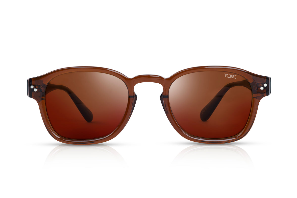 Tonic Eclipse Root Beer Brown - Blue Star Eyewear