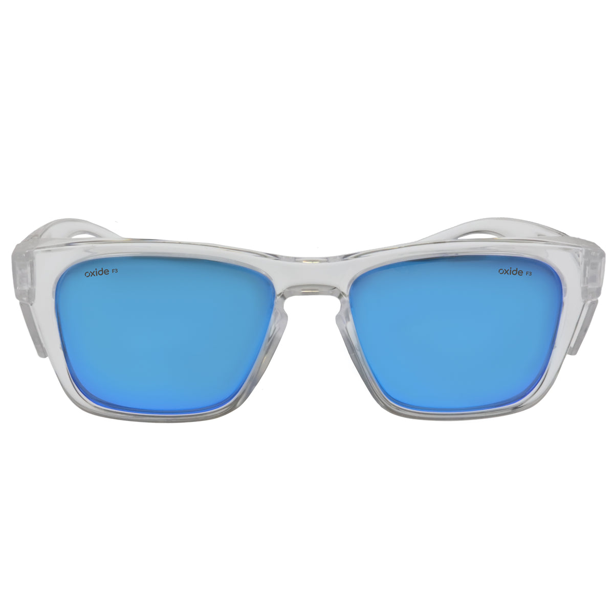 Oxide Frost Clear - Blue Mirror