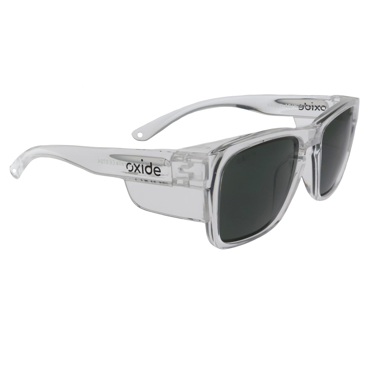 Oxide Frost Clear - Grey - Blue Star Eyewear