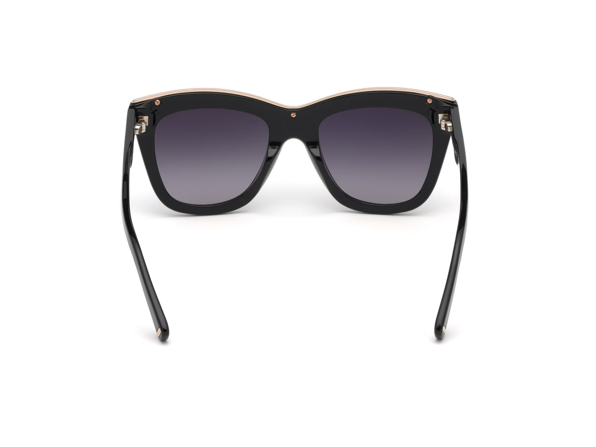 Tom Ford FT0685 Shiny Black / Smoke Mirror - Blue Star Eyewear