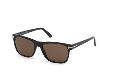 Tom Ford FT0698 59 01J Shiny Black  / Roviex - Blue Star Eyewear