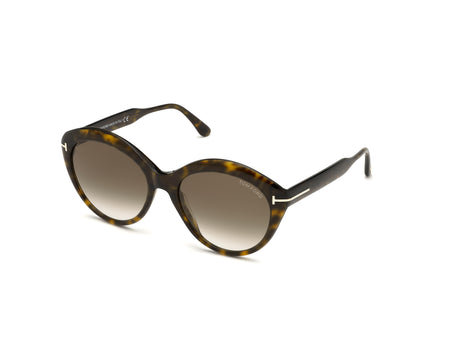 Tom Ford FT0763 Dark Havana / Gradient Roviex - Blue Star Eyewear