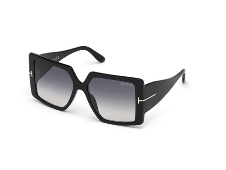 Tom Ford FT0790 Shiny Black / Gradient Smoke - Blue Star Eyewear