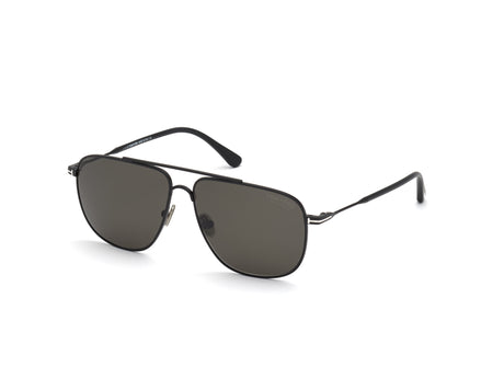 Tom Ford  FT0815 Len Black Metal/ Black Polarized Lenses 02D - Blue Star Eyewear