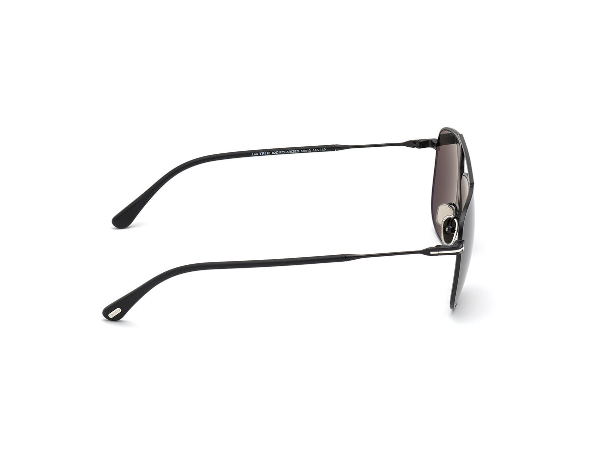 Tom Ford  FT0815 Len Black Metal/ Black Polarized Lenses 02D - Blue Star Eyewear