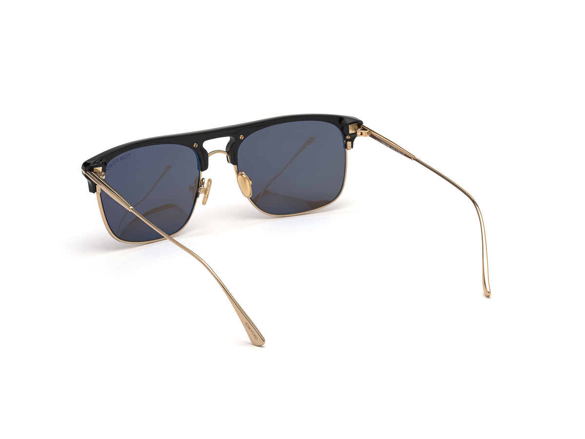 Tom Ford  FT0830 Lee 01A Black Gold/Black Lenses Catogry 3 - Blue Star Eyewear