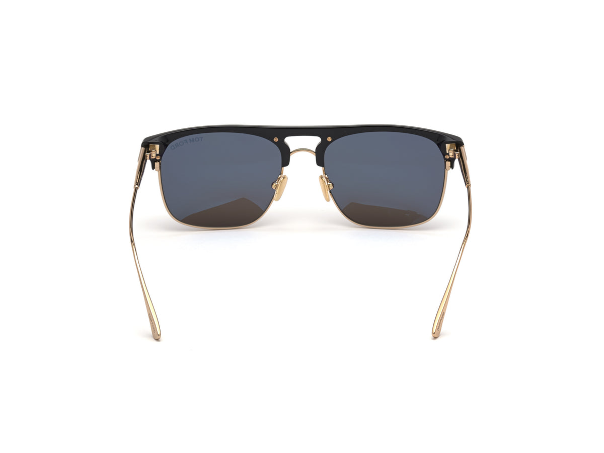 Tom Ford  FT0830 Lee 01A Black Gold/Black Lenses Catogry 3 - Blue Star Eyewear