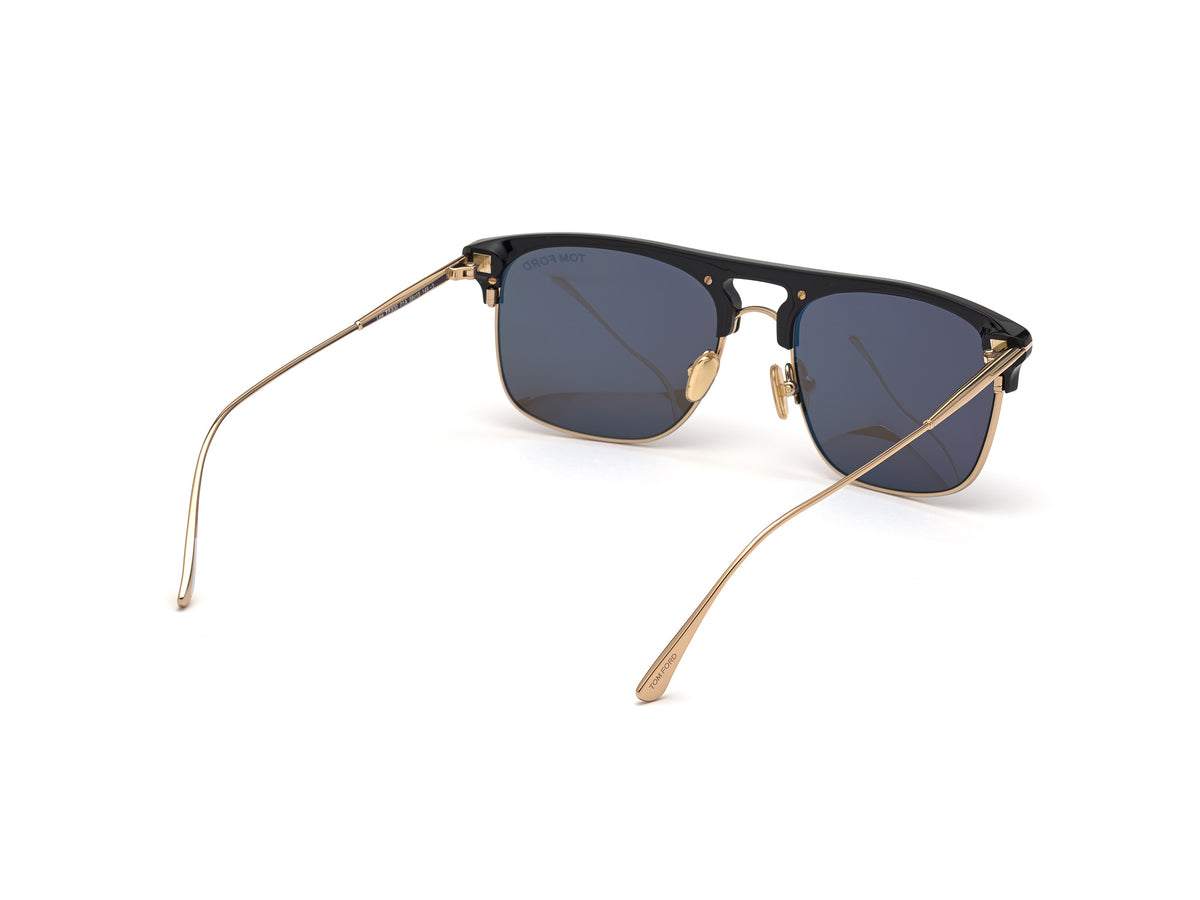 Tom Ford  FT0830 Lee 01A Black Gold/Black Lenses Catogry 3 - Blue Star Eyewear