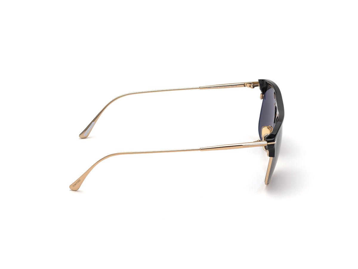 Tom Ford  FT0830 Lee 01A Black Gold/Black Lenses Catogry 3 - Blue Star Eyewear