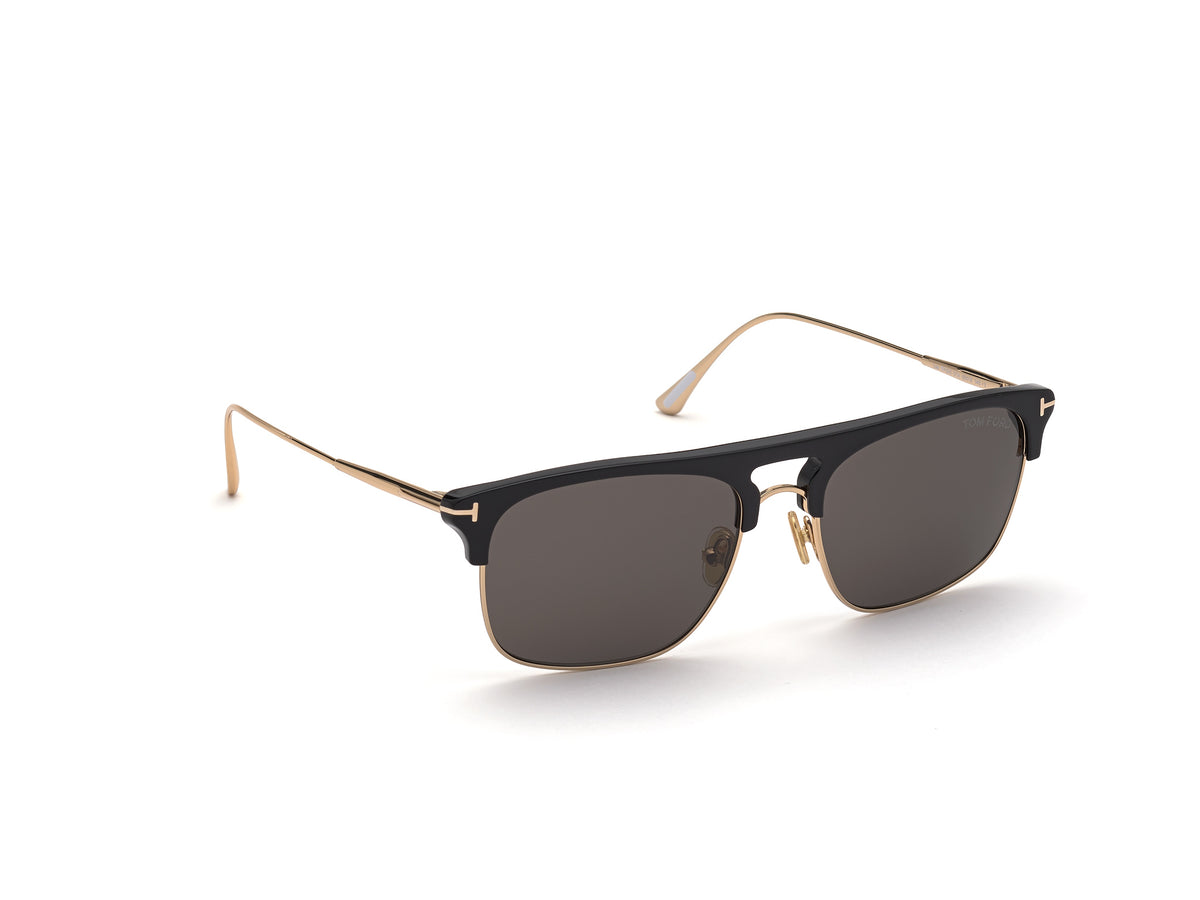 Tom Ford  FT0830 Lee 01A Black Gold/Black Lenses Catogry 3 - Blue Star Eyewear