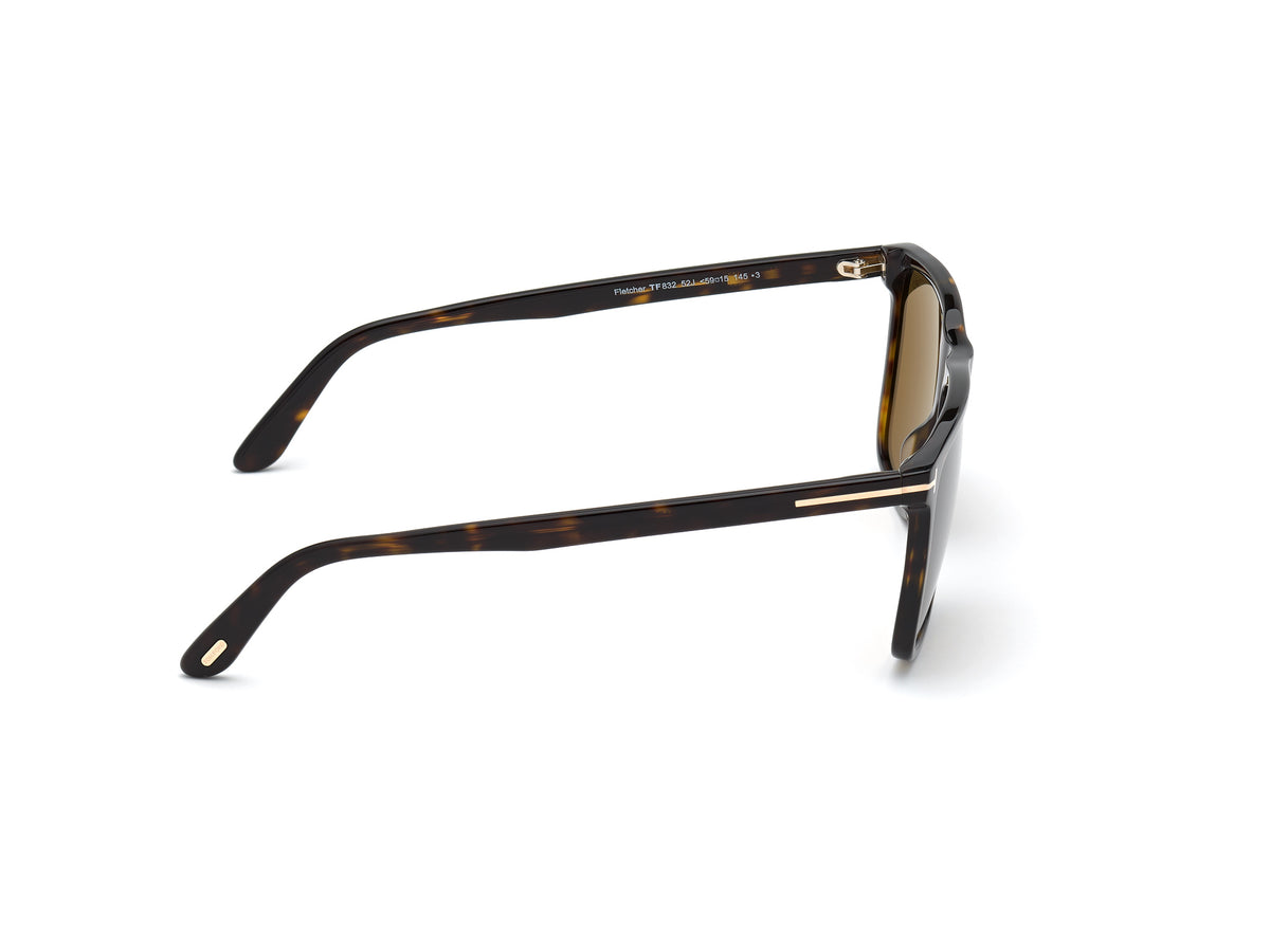 Tom Ford FT0832 59 52J Dark Havana / Roviex - Blue Star Eyewear
