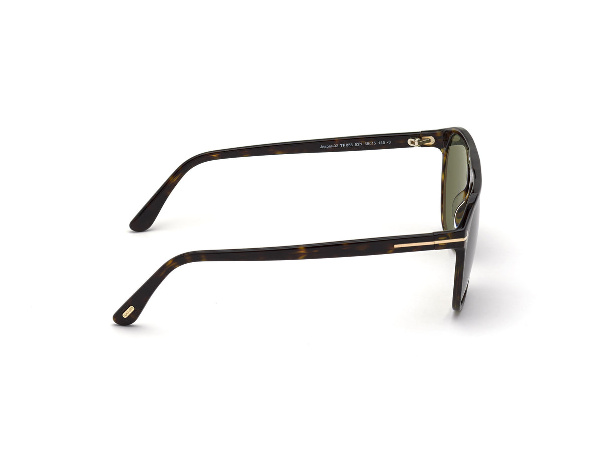 Tom Ford  Jasper FT0835 Black With Black Lenses - Blue Star Eyewear