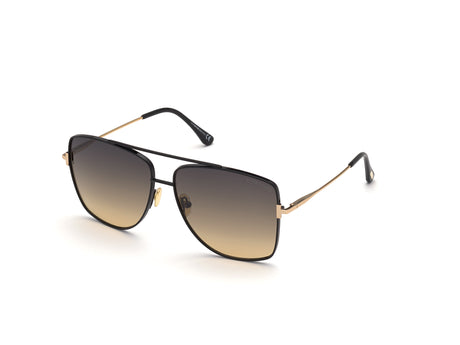 Tom Ford FT0838 Shiny Black / Gradient Smoke - Blue Star Eyewear