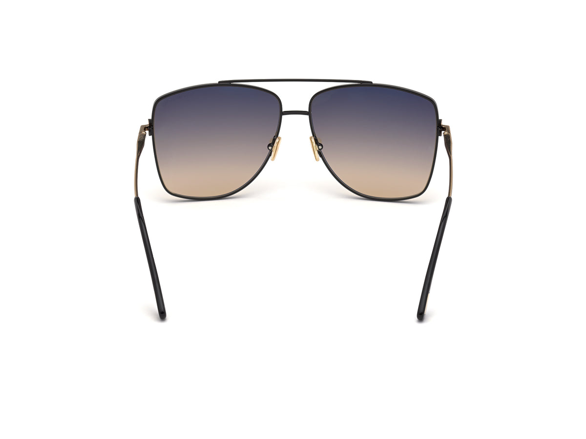 Tom Ford FT0838 Shiny Black / Gradient Smoke - Blue Star Eyewear