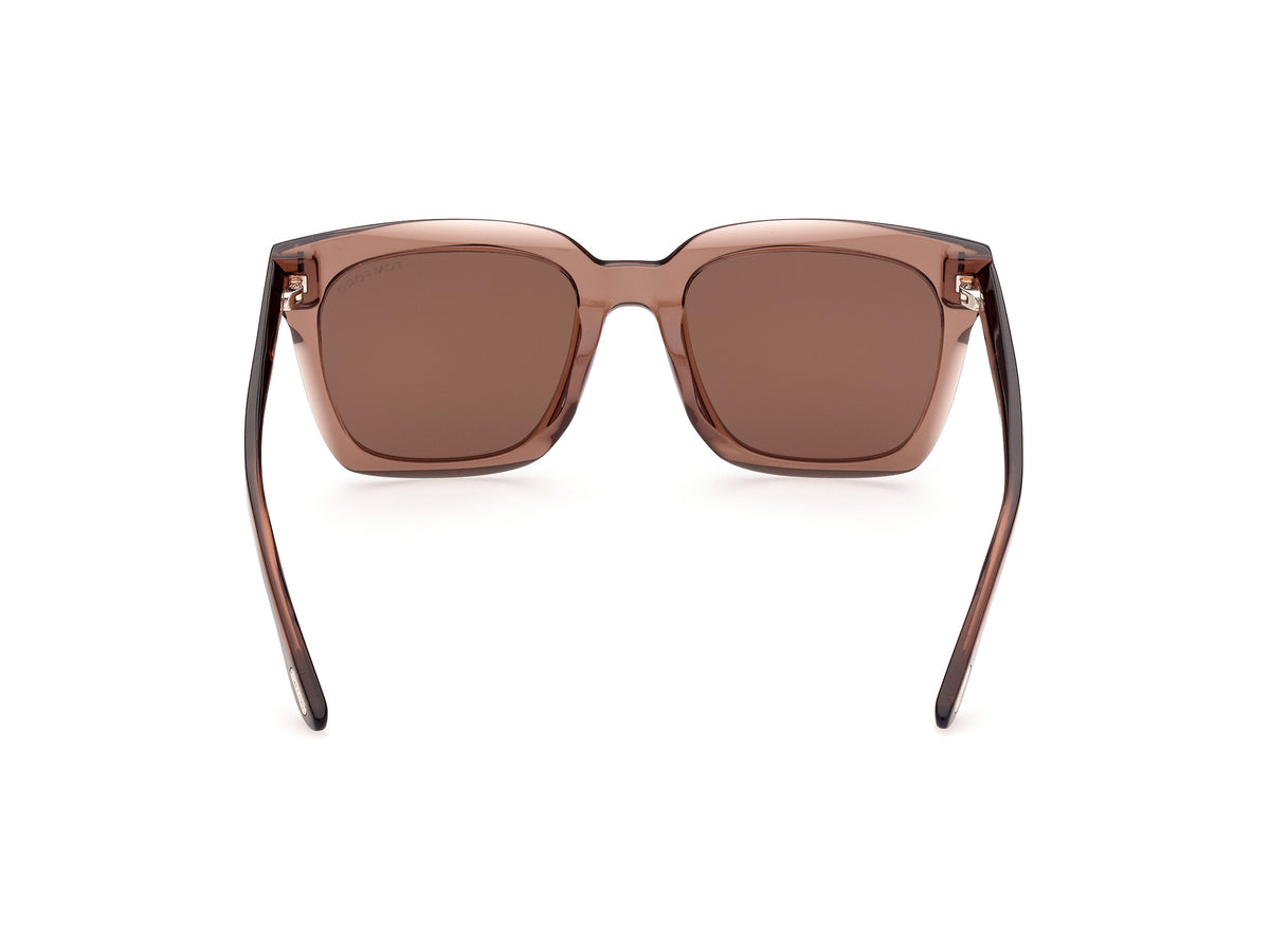Tom Ford  FT0892-K Brown Square Acetate Sunglasses - Blue Star Eyewear
