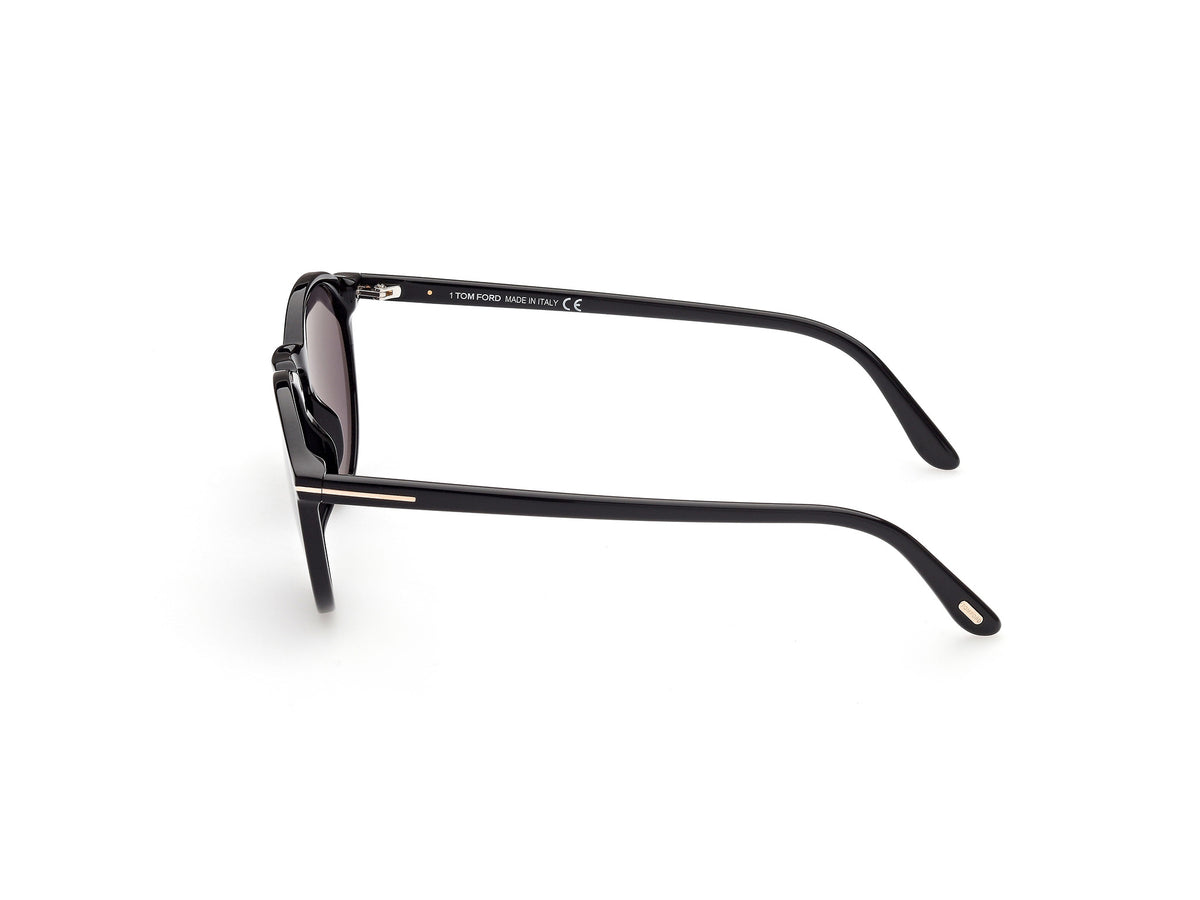TOM FORD  Aurele FT0904-F5201A Shiny Black/ Smoke