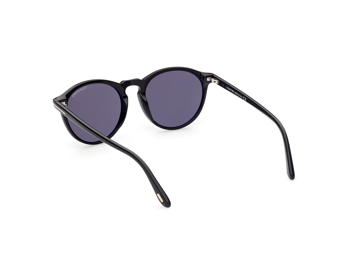 TOM FORD  Aurele FT0904-F5201A Shiny Black/ Smoke