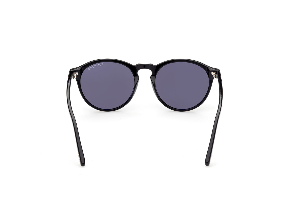 TOM FORD  Aurele FT0904-F5201A Shiny Black/ Smoke